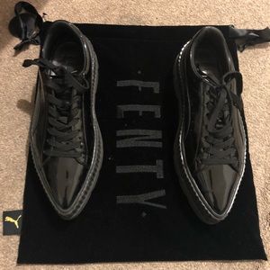 Fenty Puma Black Pointed Creepers